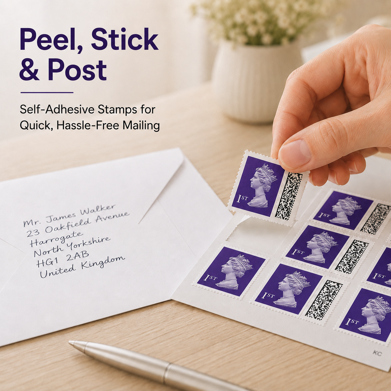 Royal Mail 1st Class Letter Stamps | 100% Authentic Stamps | 4-20 Stamps