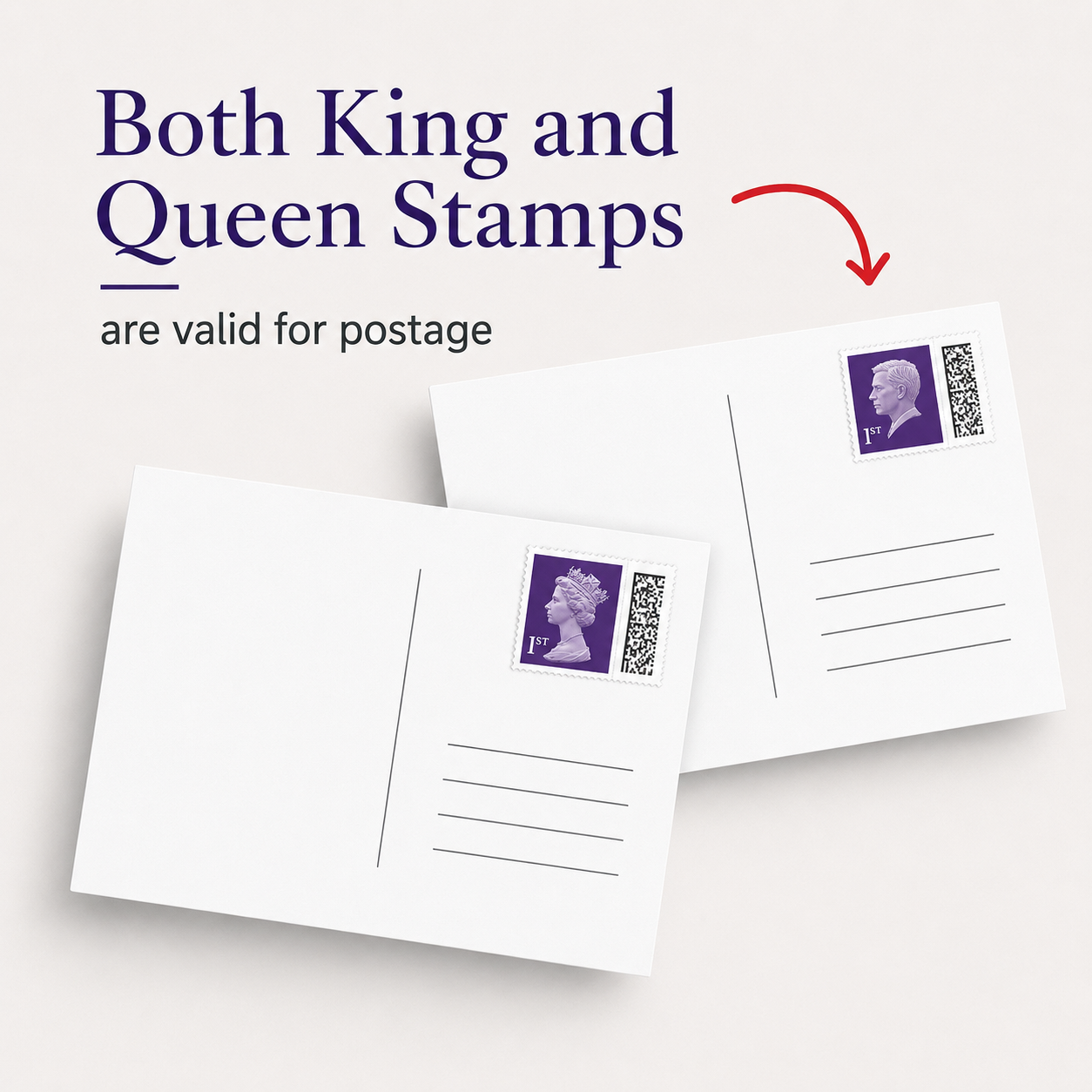 Royal Mail 1st Class Letter Stamps | 100% Authentic Stamps | 4-20 Stamps