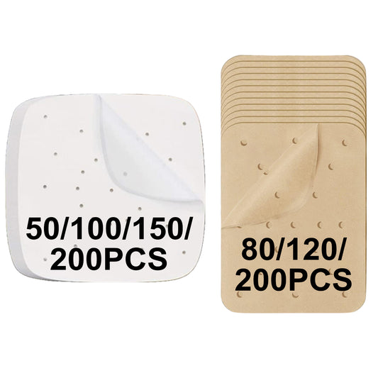 Air fryer parchment paper UK: 50-200 Pcs Disposable Liners