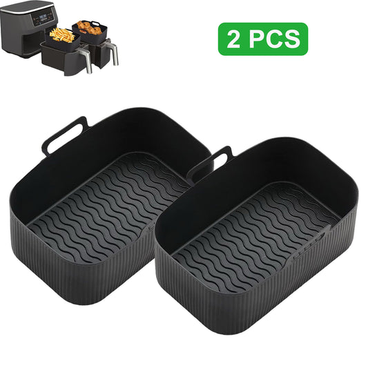 Ninja AF300 air fryer liner: 2Pcs Reusable Silicone Set