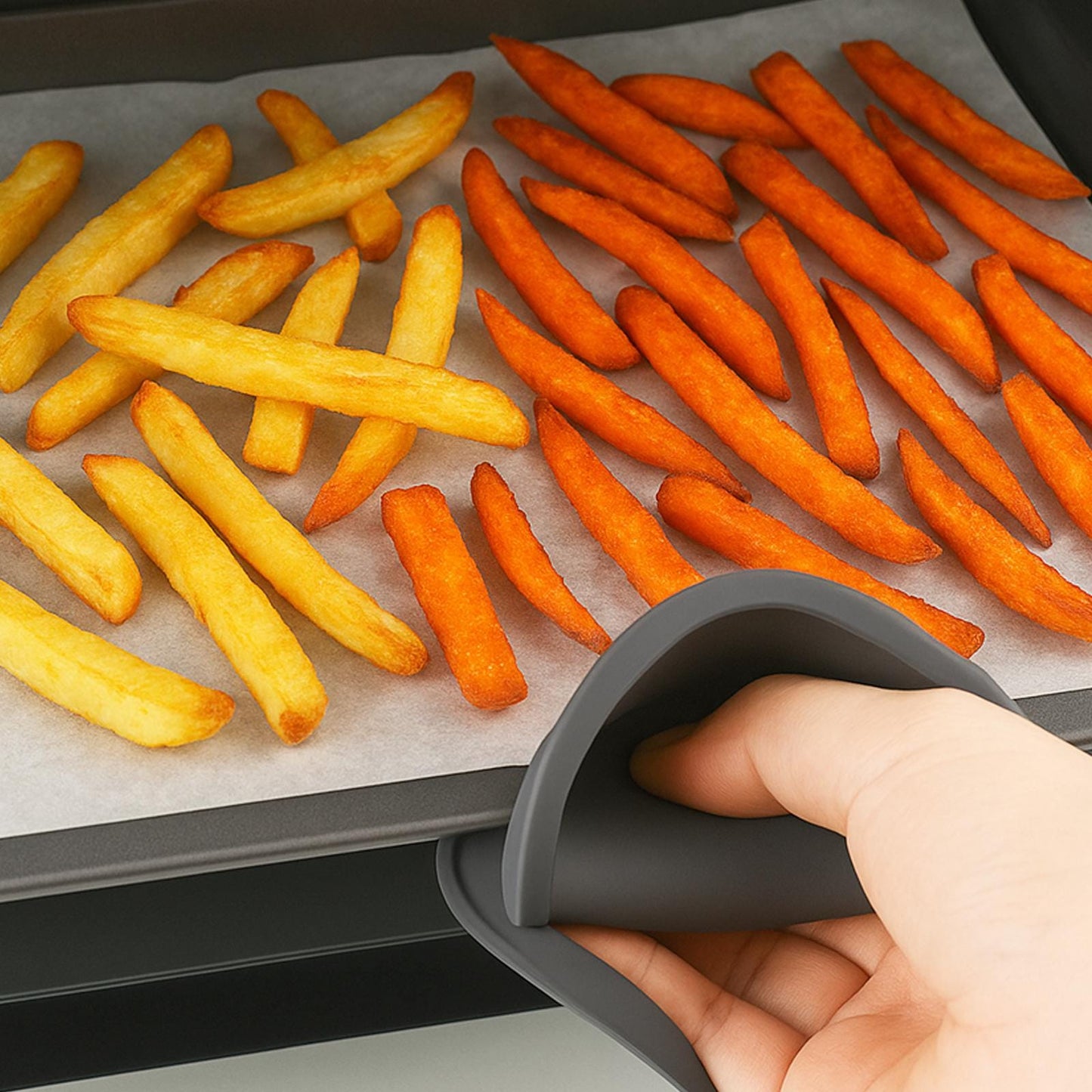 Silicone air fryer ramekins: Egg Poacher & Muffin Moulds