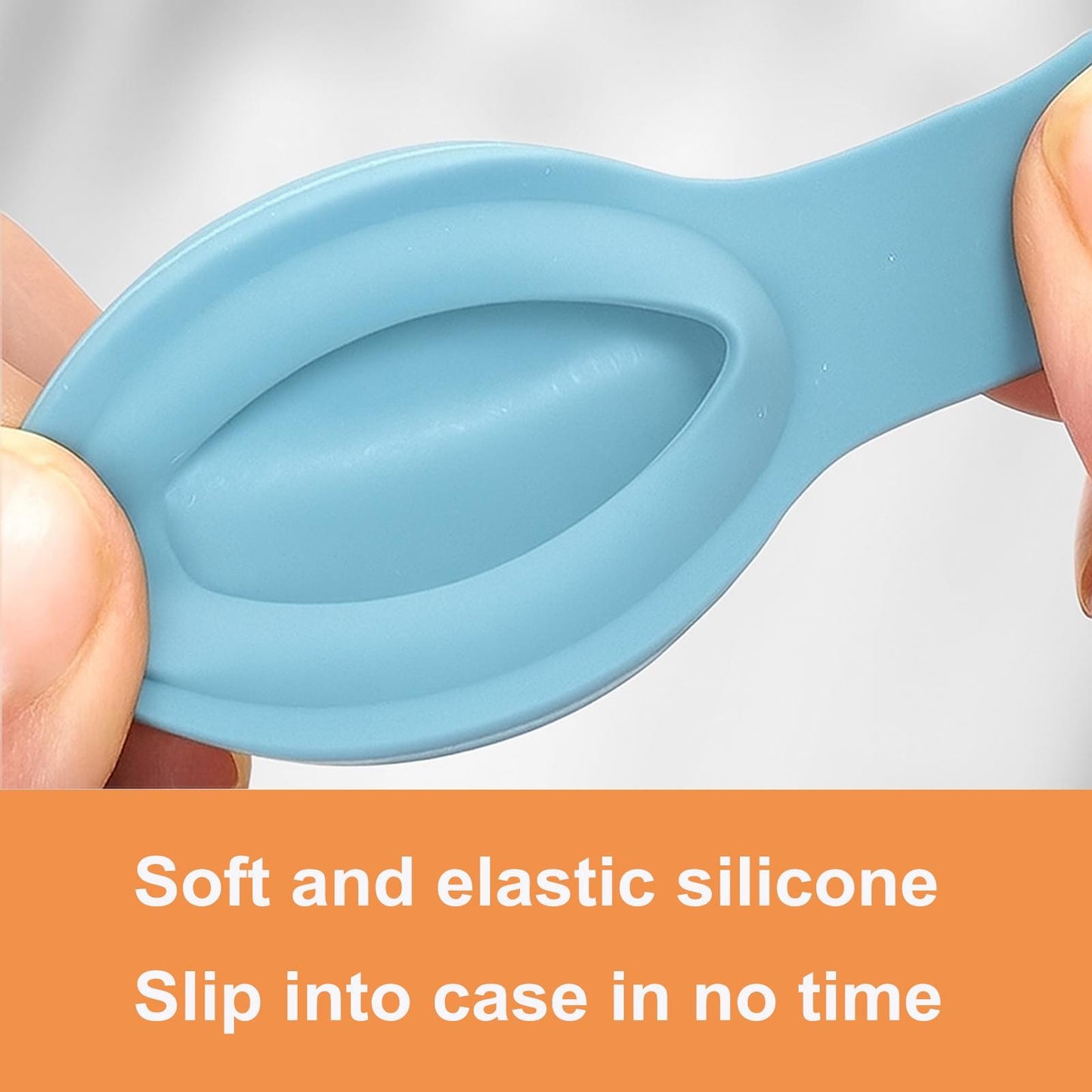 Silicone AirTag Case: Keyring Holder for Pets & Keys (5 Colours)