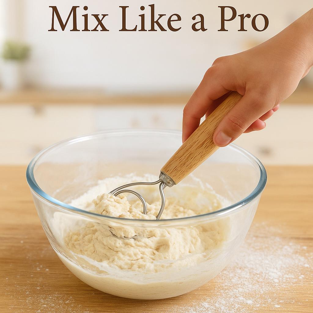 Sourdough Starter Kit All-in-one for Beginners - Jar with Temp Band, 9" Banneton Proofing Basket, Danish Whisk & Scraper